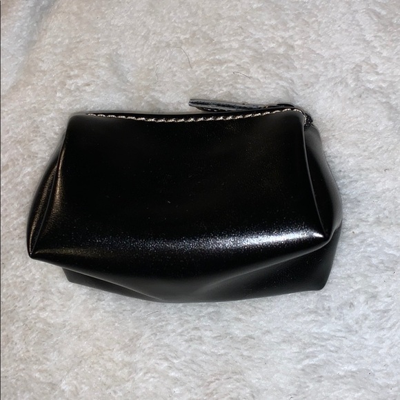 Bobbi Brown Black Leather Coin Purse - Lined - Picture 3 of 8